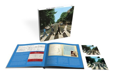 The Beatles: Abbey Road - 50th Anniversary (Limited Edition), 3 CDs und 1 Blu-ray Audio