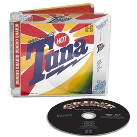 "America's Choice", "HOT Tuna". CD-Hülle mit buntem Design und separate schwarze CD.