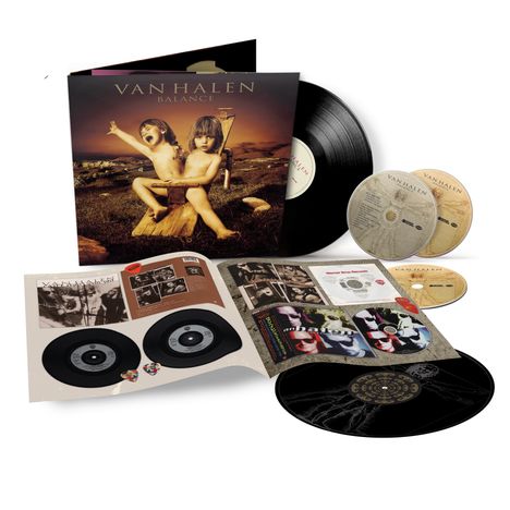 Van Halen: Balance (Expanded Edition) (remastered) (Limited Boxset), 2 LPs, 2 CDs und 1 Blu-ray Disc