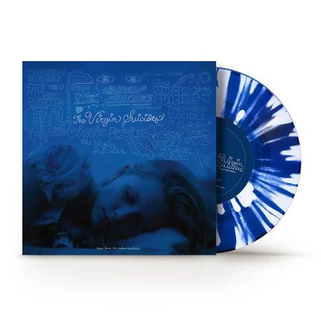 The Virgin Suicides (25th Anniverary Deluxe Edition) (Blue & White Splatter Vinyl), 1 LP und 1 Single 7"
