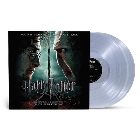 Alexandre Desplat (geb. 1961): Harry Potter & The Deathly Hallows Part 2 (Limited Indie Exclusive Edition) (Clear Vinyl), 2 LPs