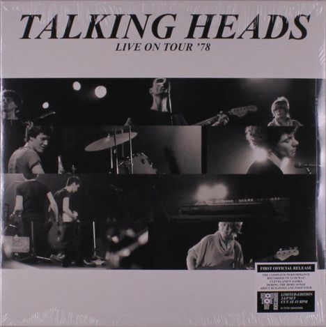 Talking Heads: Live On Tour '78 (45 RPM), 2 LPs