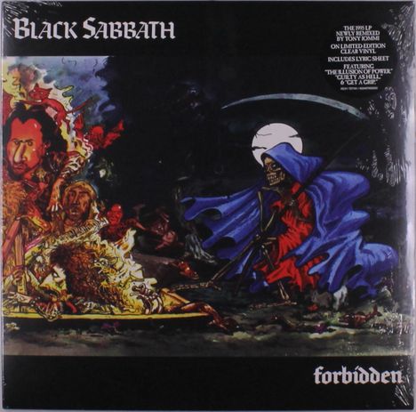 Black Sabbath: Forbidden (Reissue) (Limited Edition) (Clear Vinyl), LP