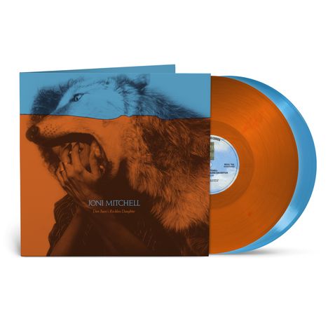 Joni Mitchell (geb. 1943): Don Juan's Reckless Daughter (remastered) (Limited Edition) (Orange &amp; Blue Vinyl) (in Deutschland/Österreich/Schweiz exklusiv für jpc!), 2 LPs