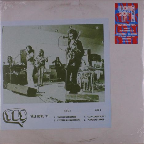 Yes: Yale Bowl '71 (Rsd 2024) (Limited Edition), LP