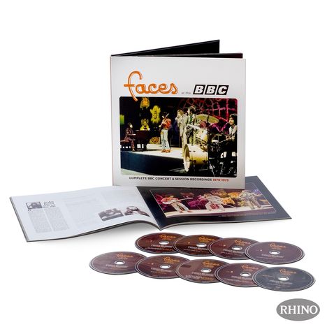 Faces: Complete BBC Concert &amp; Session Recordings, 8 CDs und 1 Blu-ray Disc