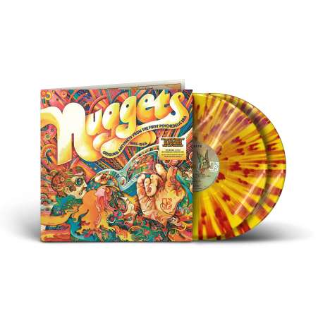 Nuggets: Original Artyfacts From The First Psychedelic Era (1965-1968) (Limited Edition) (Orange, Yellow &amp; Pink Splatter Vinyl), 2 LPs