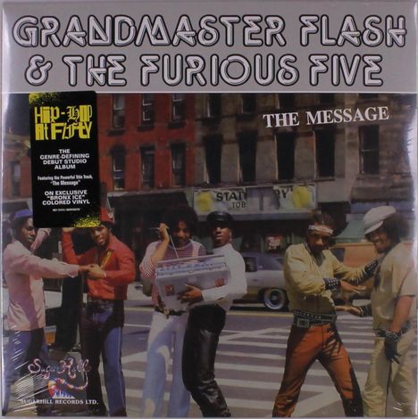 Grandmaster Flash &amp; The Furious Five: Message (Bronx Ice Vinyl), LP