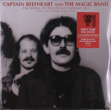 Captain Beefheart: I'm Going To Do What I Wanna Do (Live At My Father's Place 1978) (Limited Edition), 2 LPs