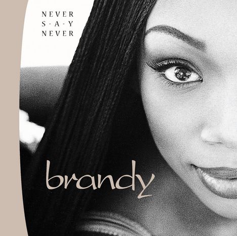 Brandy: Never Say Never (Limited Indie Edition) (Clear Vinyl), 2 LPs