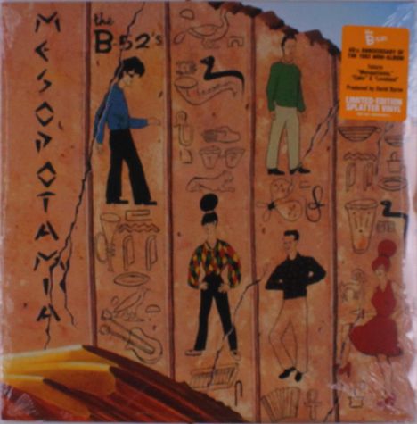 The B-52s: Mesopotamia (Limited Edition) (Splatter Vinyl), LP