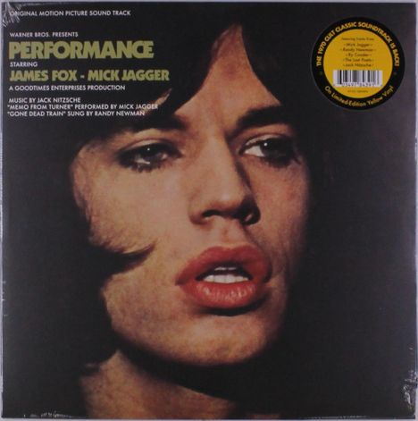 Filmmusik: Performance (Original Motion Picture Sound Track) (Limited Edition) (Yellow Vinyl), LP