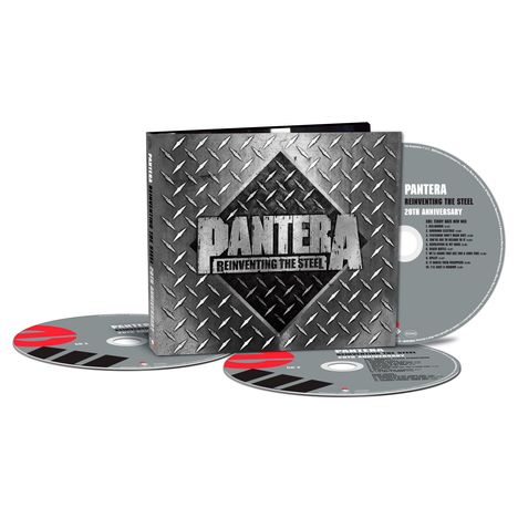 Pantera: Reinventing The Steel (20th Anniversary Edition), 3 CDs