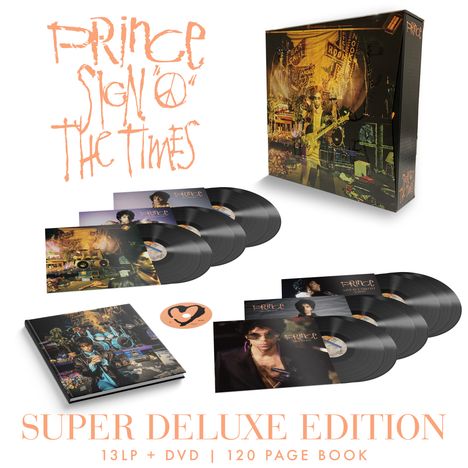 Prince: Sign O' The Times (remastered) (180g) (Super Deluxe Edition), 13 LPs und 1 DVD