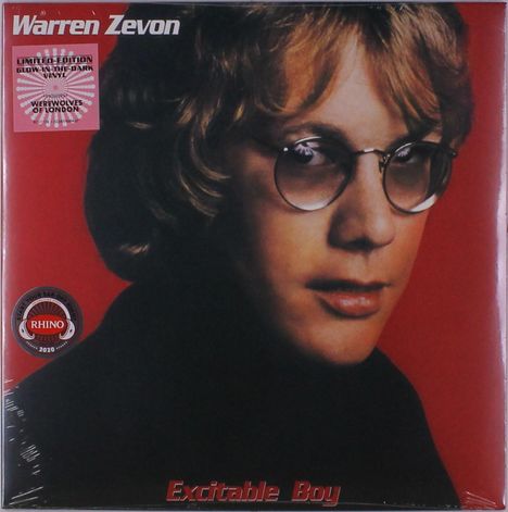 Warren Zevon: Excitable Boy (Limited Edition) (Glow In The Dark Vinyl), LP