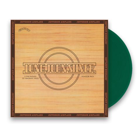 Jefferson Airplane: Long John Silver (180g) (Limited Edition) (Dark Green Vinyl), LP