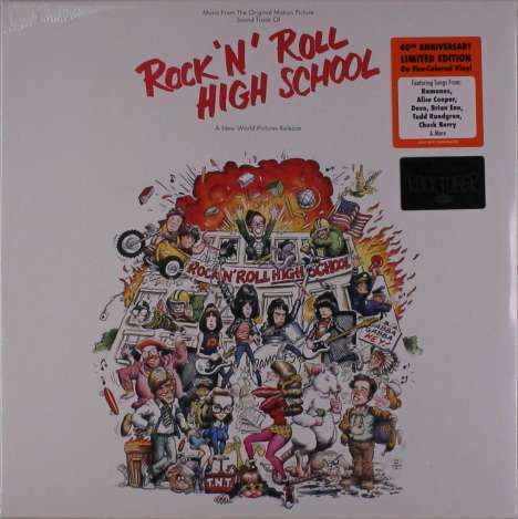 Filmmusik: Rock 'N' Roll High School (40th Anniversary) (Limited Edition) (Colored Vinyl), LP