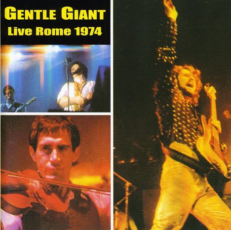 Gentle Giant: Live Rome 1974, CD