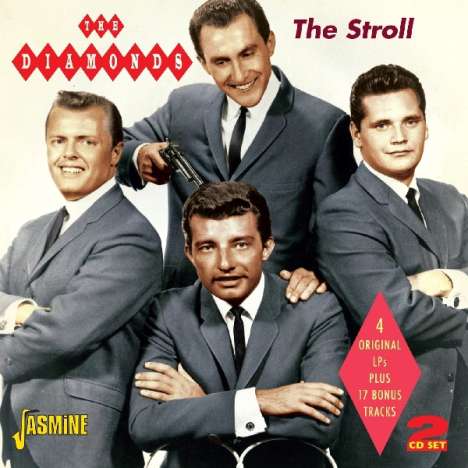 The Diamonds: The Stroll (4 Originals LPs &amp; 17 Bonus Tracks), 2 CDs