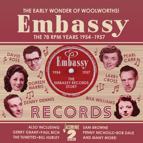 Embassy Records The 78 RPM Years, 1954 - 1957, 2 CDs