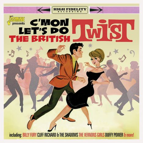 C'Mon Let's Do The British Twist, CD