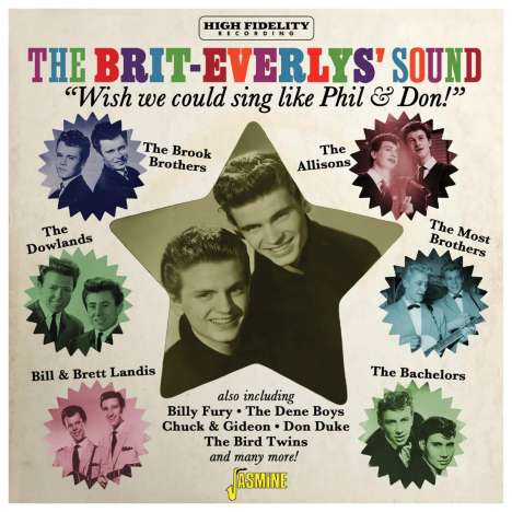 The Brit-Everlys' Sound: Wish We Could Sing Like Phil &amp; Dion, CD