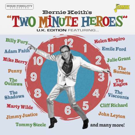 Bernie Keith's Two Minute Heroes, CD