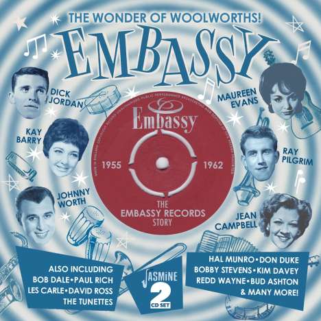 The Wonder Of Woolworths!: The Embassy Records Story 1955 - 1962, 2 CDs