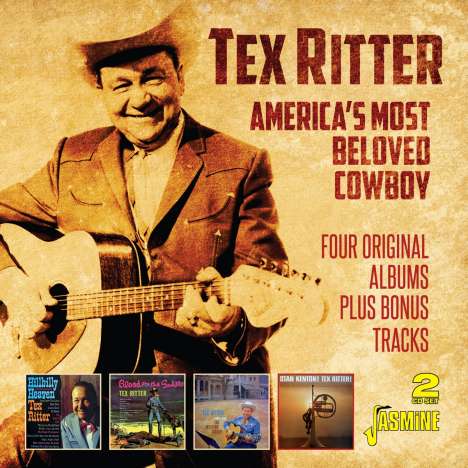 Tex Ritter: America's Most Beloved Cowboy, 2 CDs