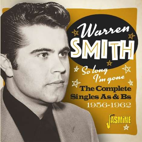 Warren Smith (Percussion) (geb. 1934): So Long I'm Gone, CD