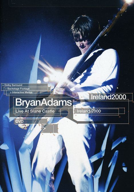 Bryan Adams: Live At Slane Castle - Ireland 2000, DVD