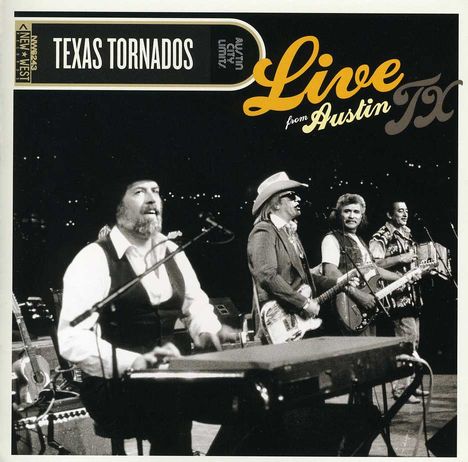 Texas Tornados: Live From Austin TX 1990, 1 CD und 1 DVD