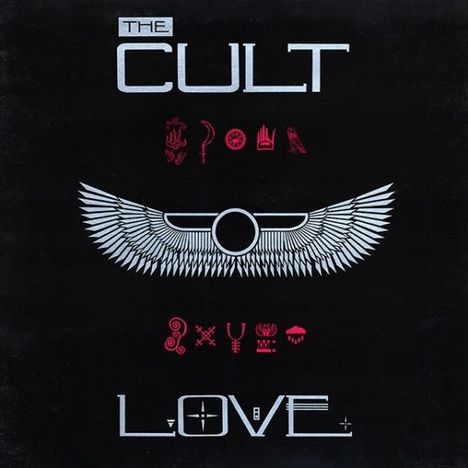 The Cult: Love (Limited Indie Edition) (Transparent Red Vinyl), LP