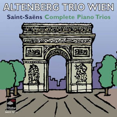 Camille Saint-Saens (1835-1921): Klaviertrios Nr.1 &amp; 2 (opp.18 &amp; 92), Super Audio CD