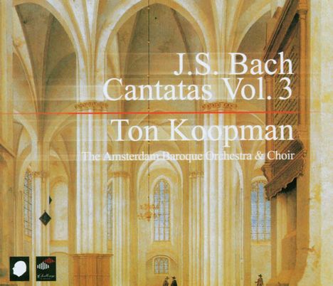 Johann Sebastian Bach (1685-1750): Sämtliche Kantaten Vol.3 (Koopman), 3 CDs