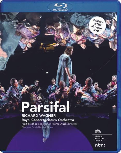 Richard Wagner (1813-1883): Parsifal, 1 Blu-ray Disc und 1 DVD