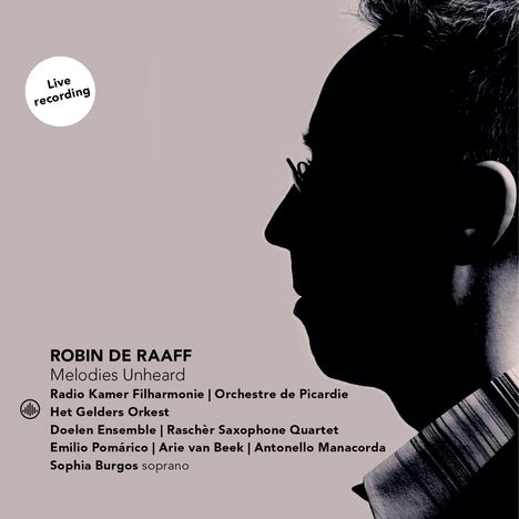 Robin de Raaff (geb. 1968): Symphonien Nr.1,2,4, CD