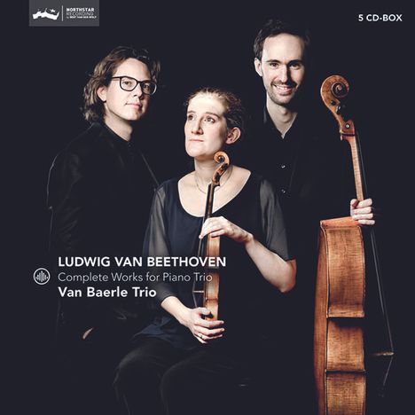 Ludwig van Beethoven (1770-1827): Sämtliche Werke für Klaviertrio, 5 CDs