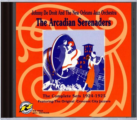 Johnny de Droit (1892-1986): The Arcadian Serenaders, CD