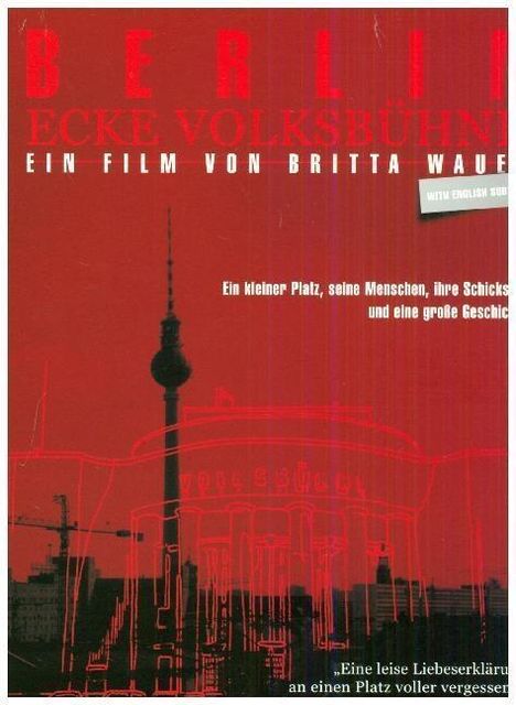 Berlin Ecke Volksbühne, DVD