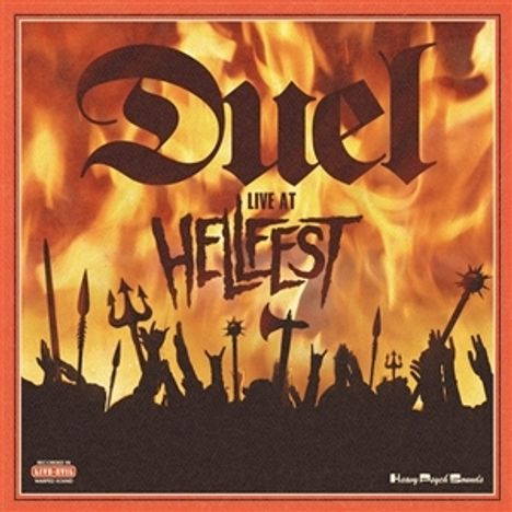 Duel (Metal): Live At Hellfest (Limited Edition) (Red Vinyl), LP