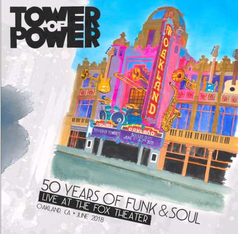 Tower Of Power: 50 Years Of Funk &amp; Soul: Live At The Fox Theater, DVD