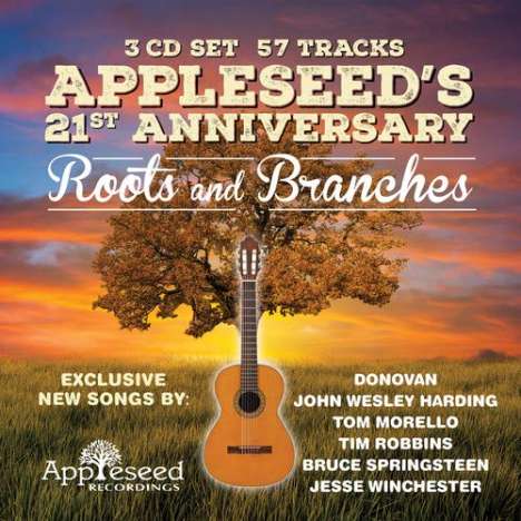 Appleseed's 21st Anniversary: Roots And Branches, 3 CDs