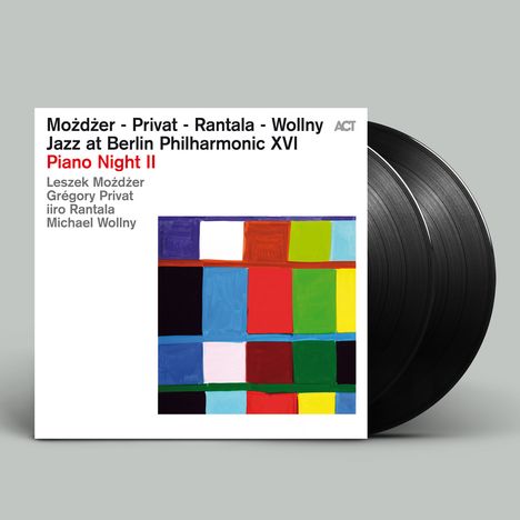 Mozdzer, Privat, Rantala, Wollny: Jazz At Berlin Philharmonic XVI - Piano Night II (180g), 2 LPs