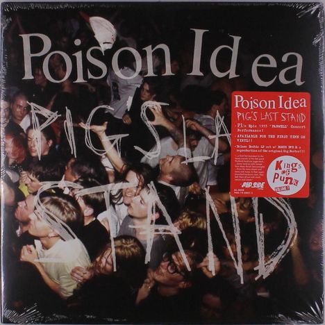 Poison Idea: Pigs Last Stand (Deluxe Edition), 2 LPs und 1 DVD