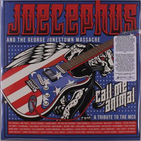 Joecephus &amp; The George Jonestown Massacre: Call Me Animal: A Tribute To The MC5 (Limited Edition) (Opaque Red &amp; Blue Vinyl), 2 LPs