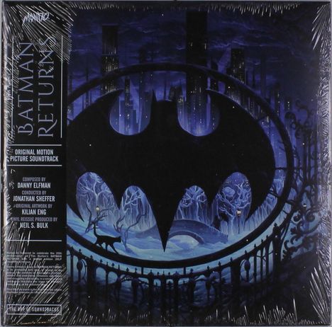 Danny Elfman (geb. 1953): Filmmusik: Batman Returns (O.S.T.) (Reissue) (180g) (Limited-Edition), 2 LPs