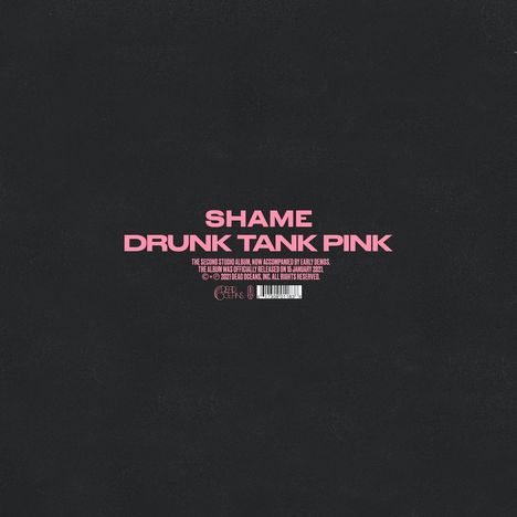 Shame: Drunk Tank Pink (Limited Deluxe Edition) (Crystal Clear Vinyl), 2 LPs