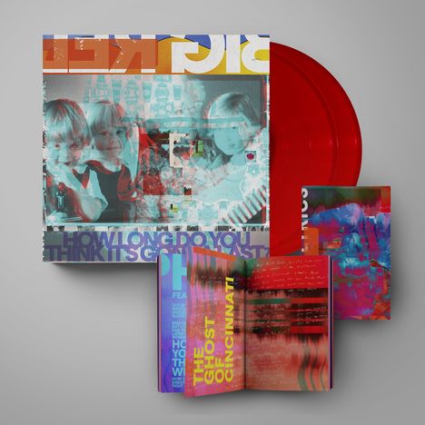 Big Red Machine: How Long Do You Think It's Gonna Last? (Lyrik Book Edition) (Limited Edition) (Opaque Red Vinyl), 2 LPs