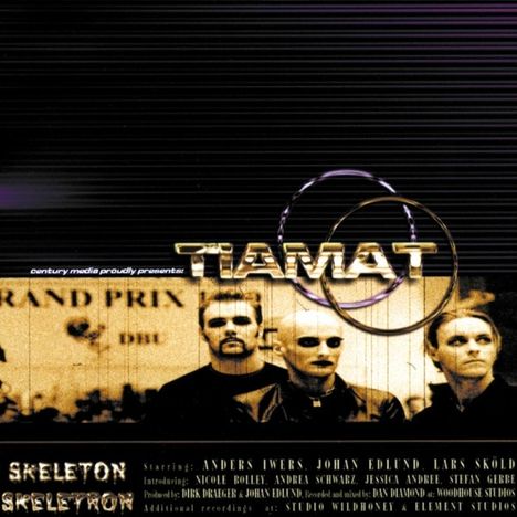 Tiamat: Skeleton Skeletron (Limited Edition) (Red Vinyl), LP